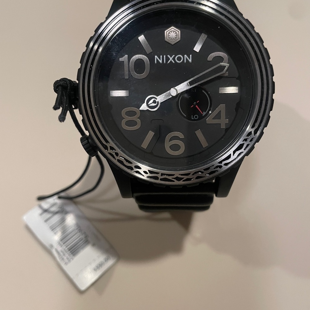 Nixon Star Wars Kylo Black and Silver Watch